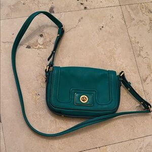 Marc by Marc Jacobs Green Leather Shoulder Bag